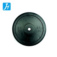 Wholesale Weightlifting Gym Rubber Coated Bumper Weight Plate