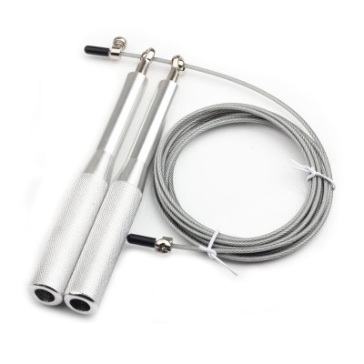 Wholesale Custom  Aluminium Handle  2.5 mm Steel Wire  Speed Skipping Jump Rope